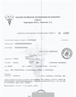 Certificado Médico Veterinario del estado de Salud del animal